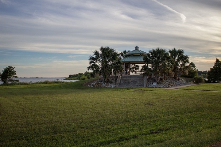 Texana Park Pavilion in Edna, Texas